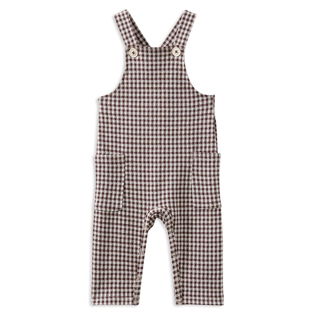 Milky Check Overall